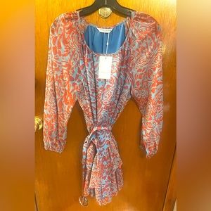 Amanda Uprichard long sleeve mini dress